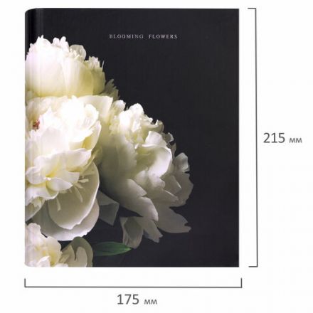 Тетрадь на кольцах А5 175х215 мм, 120 листов, твердый картон, фольга, клетка, BRAUBERG, "Bloom", 404721 Тетрадь на кольцах А5 175х215 мм, 120 листов, твердый картон, фольга, клетка, BRAUBERG, "Bloom", 404721