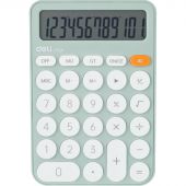 Калькулятор настольный КОМП. Deli EM124, 12-р, батар., 158х105мм, зеленый