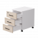 Тумба мобильная Everprof EVO 406х540х608 Белый/Белый/Дуб Соната