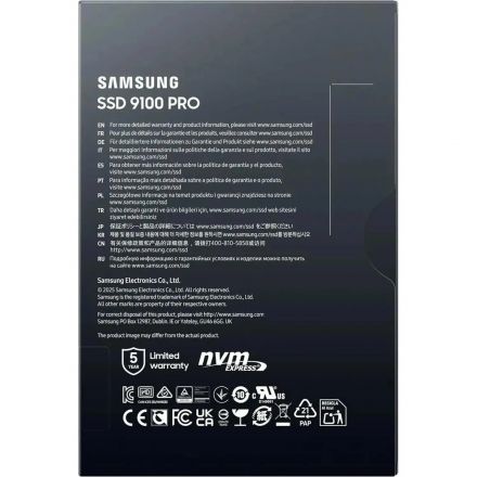 SSD накопитель Samsung 9100 PRO 1Tb M.2 PCIe 5x4(MZ-VAP1T0BW)