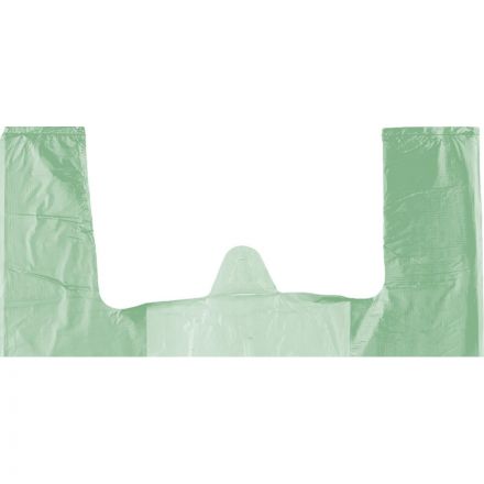 Пакет-майка ПНД цветной 15 мкм (38+20x68 см, 100 штук в упаковке) Пакет-майка ПНД цветной 15 мкм (38+20x68 см, 100 штук в упаковке)