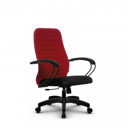 Кресло Метта SU-CP-10 красное/черное Pl