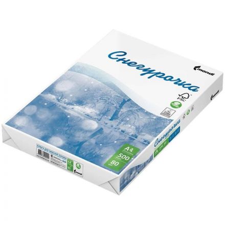 Бумага для офисной техники Снегурочка (А4, 80 г/кв.м, белизна 146% CIE, 500 листов) Бумага для офисной техники Снегурочка (А4, 80 г/кв.м, белизна 146% CIE, 500 листов)