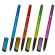 Ручка шариковая BRAUBERG SOFT TOUCH GRIP "GRADE NEON", СИНЯЯ, мягкое покрытие, ассорти, узел 0,7 мм, 143710