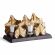Подсвечник Secret de Maison Мапле2/Maple2 (мод. 9374) алюминиевый сплав, 31,5х15х17см, золотой/черный