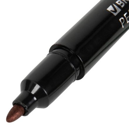 Маркер перманентный двусторонний BRAUBERG DUO, ЧЕРНЫЙ, наконечники 0,7/1 мм, 152210 Маркер перманентный двусторонний BRAUBERG DUO, ЧЕРНЫЙ, наконечники 0,7/1 мм, 152210