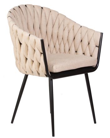 Стул обеденный DOBRIN MATILDA, бежевая ткань (LAR 275-1) Стул обеденный DOBRIN MATILDA, бежевая ткань (LAR 275-1)