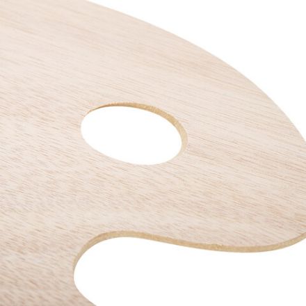 Палитра художественная деревянная овальная 20х30 см, BRAUBERG ART CLASSIC, 192232 Палитра художественная деревянная овальная 20х30 см, BRAUBERG ART CLASSIC, 192232