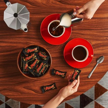 Шоколадный батончик Mars Minis с карамелью и нугой, 2,7кг