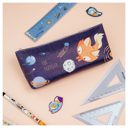 Пенал мягкий 200*85*30 MESHU "Fox", искусственная кожа Пенал мягкий 200*85*30 MESHU "Fox", искусственная кожа