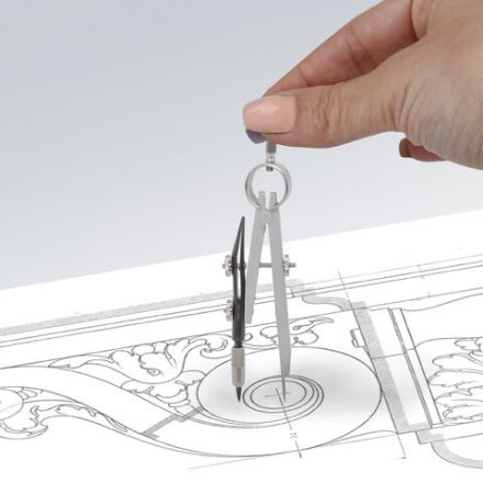 Готовальня BRAUBERG "Architect", 9 предметов: циркуль + измер + кронциркуль, рейсфедер + держатель, 2 вставки, удлинитель, грифель, 210353 Готовальня BRAUBERG "Architect", 9 предметов: циркуль + измер + кронциркуль, рейсфедер + держатель, 2 вставки, удлинитель, грифель, 210353