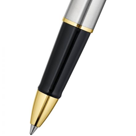 Роллер DIPLOMAT Traveller stainless steel gold синий D20000651 Роллер DIPLOMAT Traveller stainless steel gold синий D20000651