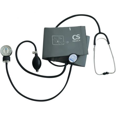 Тонометр механич. CS Medica CS-116 G в комплекте с фонендоскопом с поверкой