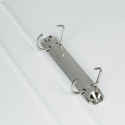 Папка на 2-х кольцах Attache Панорама 40 мм белая до 150 листов