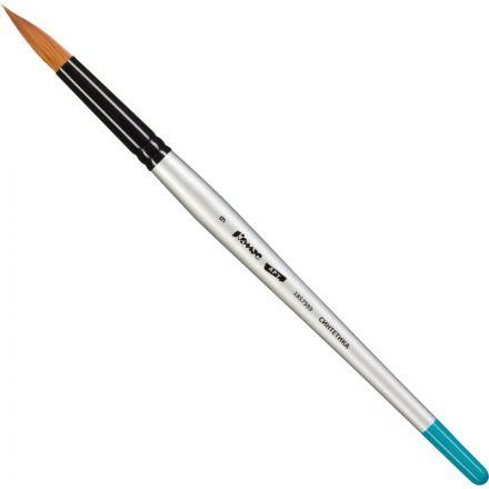 Кисть художественная Комус Арт синтетика мягкая, кругл.,№09, короткая ручка Кисть художественная Комус Арт синтетика мягкая, кругл.,№09, короткая ручка