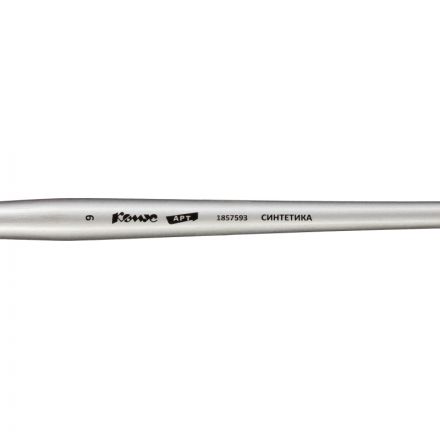 Кисть художественная Комус Арт синтетика мягкая, кругл.,№09, короткая ручка Кисть художественная Комус Арт синтетика мягкая, кругл.,№09, короткая ручка