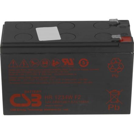 Батарея для ИБП CSB серия HR, HR1234W F2, 12В/8.5Ач Батарея для ИБП CSB серия HR, HR1234W F2, 12В/8.5Ач