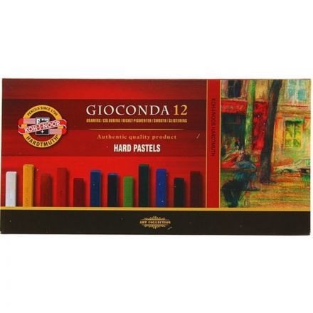 Пастель масляная KOH-I-NOOR, GIOCONDA12 цв. 8112/12 Пастель масляная KOH-I-NOOR, GIOCONDA12 цв. 8112/12