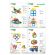 Магнитный конструктор BIG MAGNETIC BLOCKS-64, 64 детали, с колесной базой, BRAUBERG KIDS, 663847