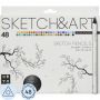 Набор карандашей SKETCH&ART4 мм, 48 ЦВ. 30-0117 Набор карандашей SKETCH&ART4 мм, 48 ЦВ. 30-0117