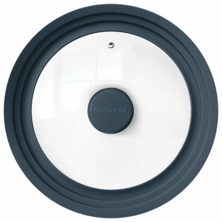 Крышка для любой сковороды и кастрюли универсальная 3 размера (22-24-26 см) антрацит, DASWERK (ДАСВЕРК), 607586 Крышка для любой сковороды и кастрюли универсальная 3 размера (22-24-26 см) антрацит, DASWERK (ДАСВЕРК), 607586