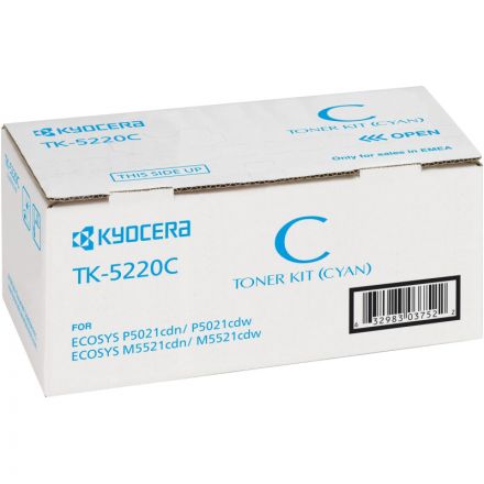Тонер-картридж Kyocera TK-5220C гол. для ECOSYS M5521 Тонер-картридж Kyocera TK-5220C гол. для ECOSYS M5521