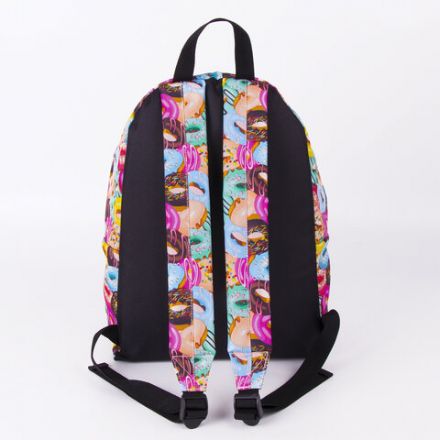 Рюкзак BRAUBERG СИТИ-ФОРМАТ универсальный, "Donuts", разноцветный, 41х32х14 см, 228862 Рюкзак BRAUBERG СИТИ-ФОРМАТ универсальный, "Donuts", разноцветный, 41х32х14 см, 228862