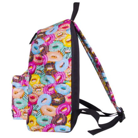 Рюкзак BRAUBERG СИТИ-ФОРМАТ универсальный, "Donuts", разноцветный, 41х32х14 см, 228862 Рюкзак BRAUBERG СИТИ-ФОРМАТ универсальный, "Donuts", разноцветный, 41х32х14 см, 228862