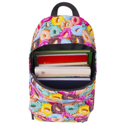 Рюкзак BRAUBERG СИТИ-ФОРМАТ универсальный, "Donuts", разноцветный, 41х32х14 см, 228862 Рюкзак BRAUBERG СИТИ-ФОРМАТ универсальный, "Donuts", разноцветный, 41х32х14 см, 228862