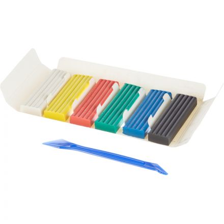Пластилин №1 School ColorPics набор 6цв 120г со стеком
