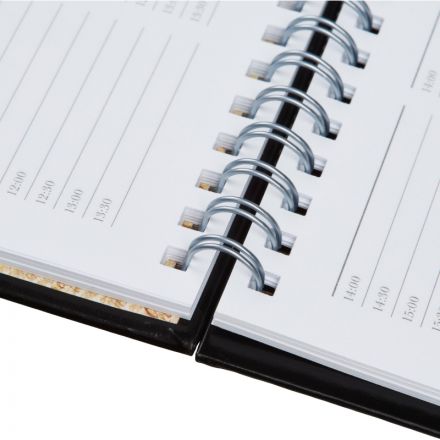 Планинг недатированный Альт Ideal искусственная кожа 64 листа черный (305х130 мм) Планинг недатированный Альт Ideal искусственная кожа 64 листа черный (305х130 мм)