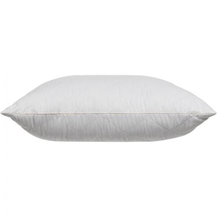 Подушка Luscan 50х70 см стеганная микрофибра/верблюжья шерсть, с кантом