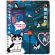 Тетрадь А5 80 л. BRAUBERG, гребень, клетка, обложка картон, "Anime Cats" (микс в спайке), 404415