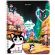 Тетрадь А5 80 л. BRAUBERG, гребень, клетка, обложка картон, "Anime Cats" (микс в спайке), 404415