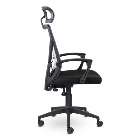 Кресло М-711 Астон/Aston black PL LF 604-07/LF 604-07/LF 2029-01 (голубой/черный) Кресло М-711 Астон/Aston black PL LF 604-07/LF 604-07/LF 2029-01 (голубой/черный)