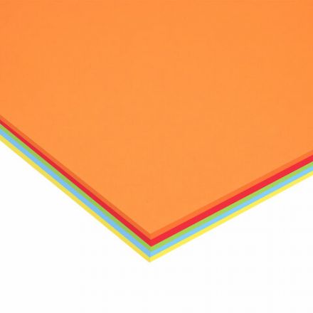 Бумага цветная DOUBLE A, А4, 80 г/м2, 100 л., 5 цветов x 20 л., микс интенсив Бумага цветная DOUBLE A, А4, 80 г/м2, 100 л., 5 цветов x 20 л., микс интенсив