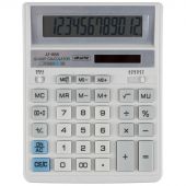 Калькулятор настольный ПОЛН/Р Attache AF-888,12р,дв.пит,204x158мм, белый