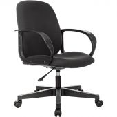 Кресло 0MX_VB_Echair-330 ТC ткань черный пластик
