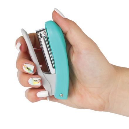 Степлер №10 BRAUBERG "Original", до 12 листов, с антистеплером, бирюзовый, 227765 Степлер №10 BRAUBERG "Original", до 12 листов, с антистеплером, бирюзовый, 227765