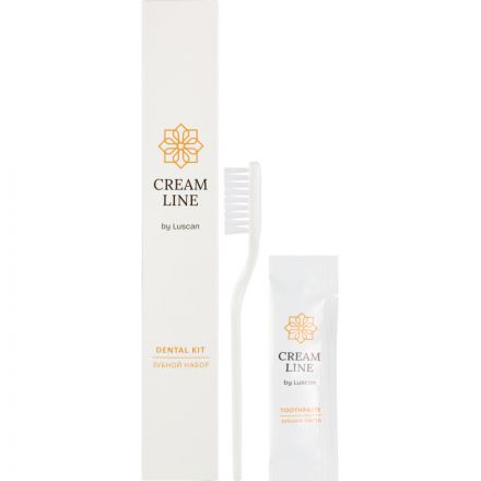 Набор зубной Luscan Cream Line, картон,200шт