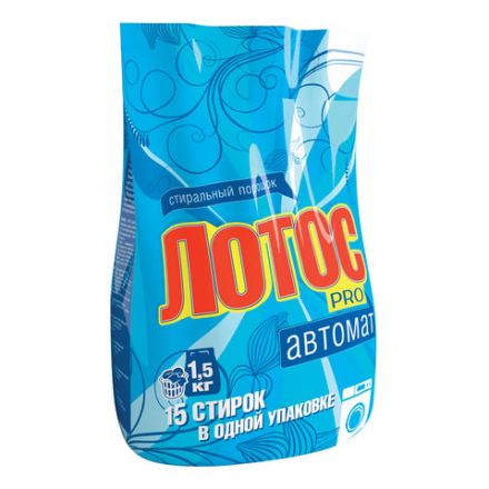 Стиральный порошок-автомат 1,5 кг, ЛОТОС PRO Стиральный порошок-автомат 1,5 кг, ЛОТОС PRO