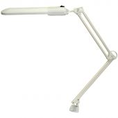 Светильник на металлической струбцине Трансвит "Дельта" МС, люминесцентный, белый Светильник на металлической струбцине Трансвит "Дельта" МС, люминесцентный, белый
