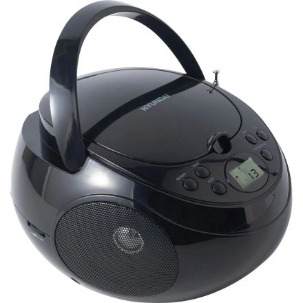 Магнитола Hyundai H-CD3301 черный 2х1.2Вт/CD/CDRW/MP3/FM(dig)