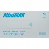 Мед.смотров. перчатки латекс., нестер., с пудрой, MiniMax (M) 50 пар/уп