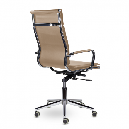 Кресло СН-301 Кайман Комфорт В хром Ср S-0426 (светло-коричневый) Кресло СН-301 Кайман Комфорт В хром Ср S-0426 (светло-коричневый)