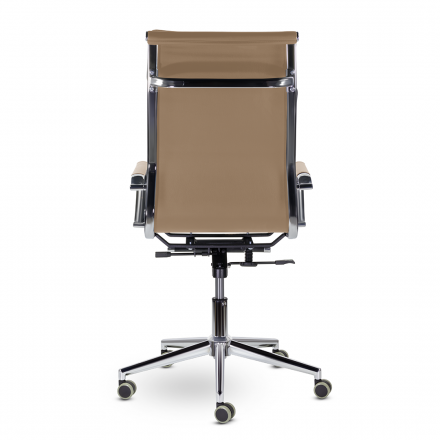 Кресло СН-301 Кайман Комфорт В хром Ср S-0426 (светло-коричневый) Кресло СН-301 Кайман Комфорт В хром Ср S-0426 (светло-коричневый)