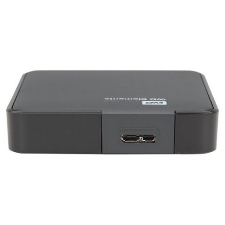 Внешний жесткий диск WD Elements Portable 2TB, 2.5", USB 3.0, черный, WDBU6Y0020BBK-WESN