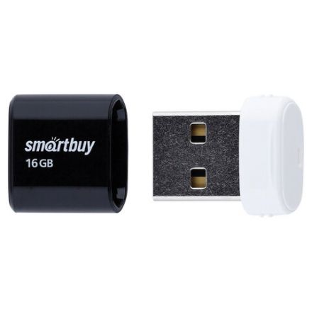 Флеш-диск 16 GB, SMARTBUY Lara, USB 2.0, черный, SB16GBLARA-K Флеш-диск 16 GB, SMARTBUY Lara, USB 2.0, черный, SB16GBLARA-K