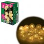 Электрогирлянда-нить комнатная "Шарики" 1,8 м, 16 LED, бронза, тёплый белый, батарейки, ЗОЛОТАЯ СКАЗКА, 592558