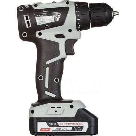 Дрель-шуруповерт аккум. бесщет. ИНТЕРСКОЛ ДА-10/18В МиниМАКС (709.2.2.70) Дрель-шуруповерт аккум. бесщет. ИНТЕРСКОЛ ДА-10/18В МиниМАКС (709.2.2.70)